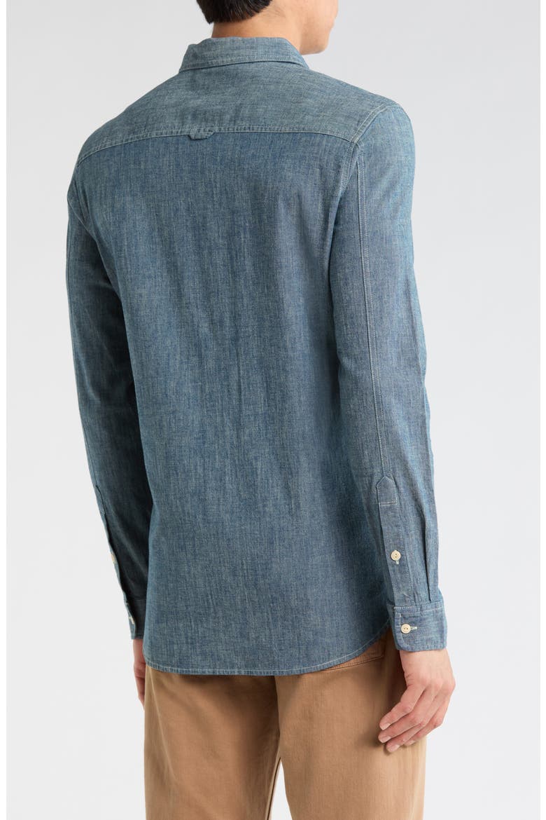 Colton Work Shirt, Alternate, color, COMPOUND