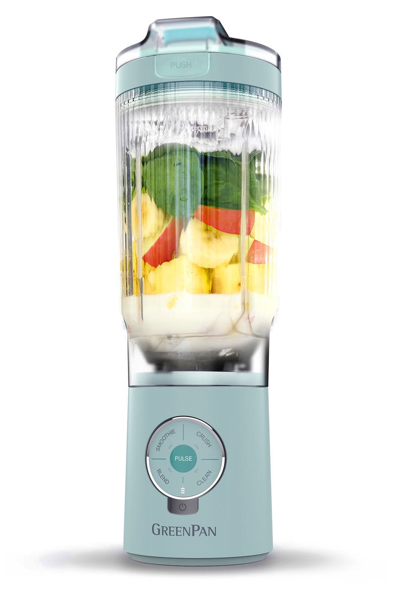 Spin and Go Portable Blender, Alternate, color, SEASIDE