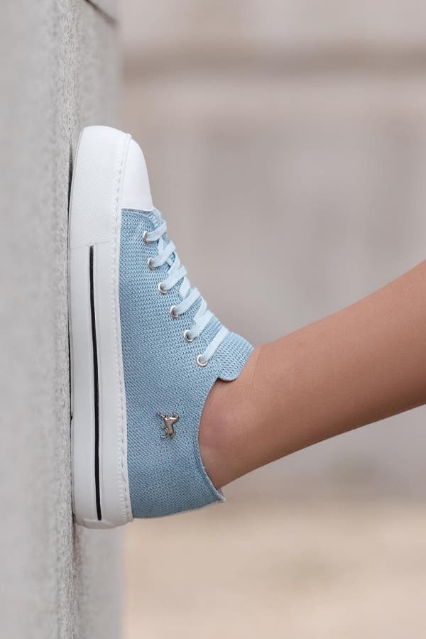 La Vie Sneakers, Alternate, color, Light Blue