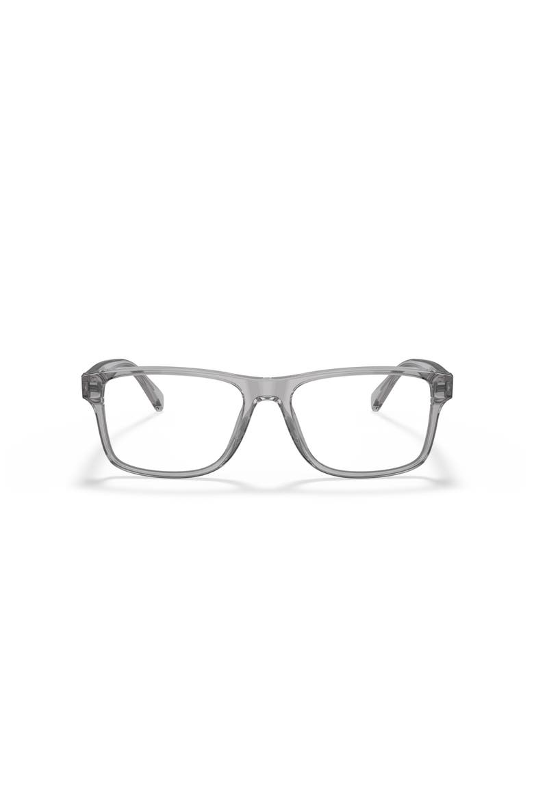 58mm Rectangle optical glasses, Alternate, color, Grey