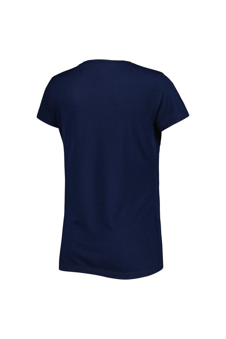 Women's Concepts Sport Deep Sea Blue/Gray Seattle Kraken Badge T-Shirt & Pants Sleep Set, Alternate, color, Navy
