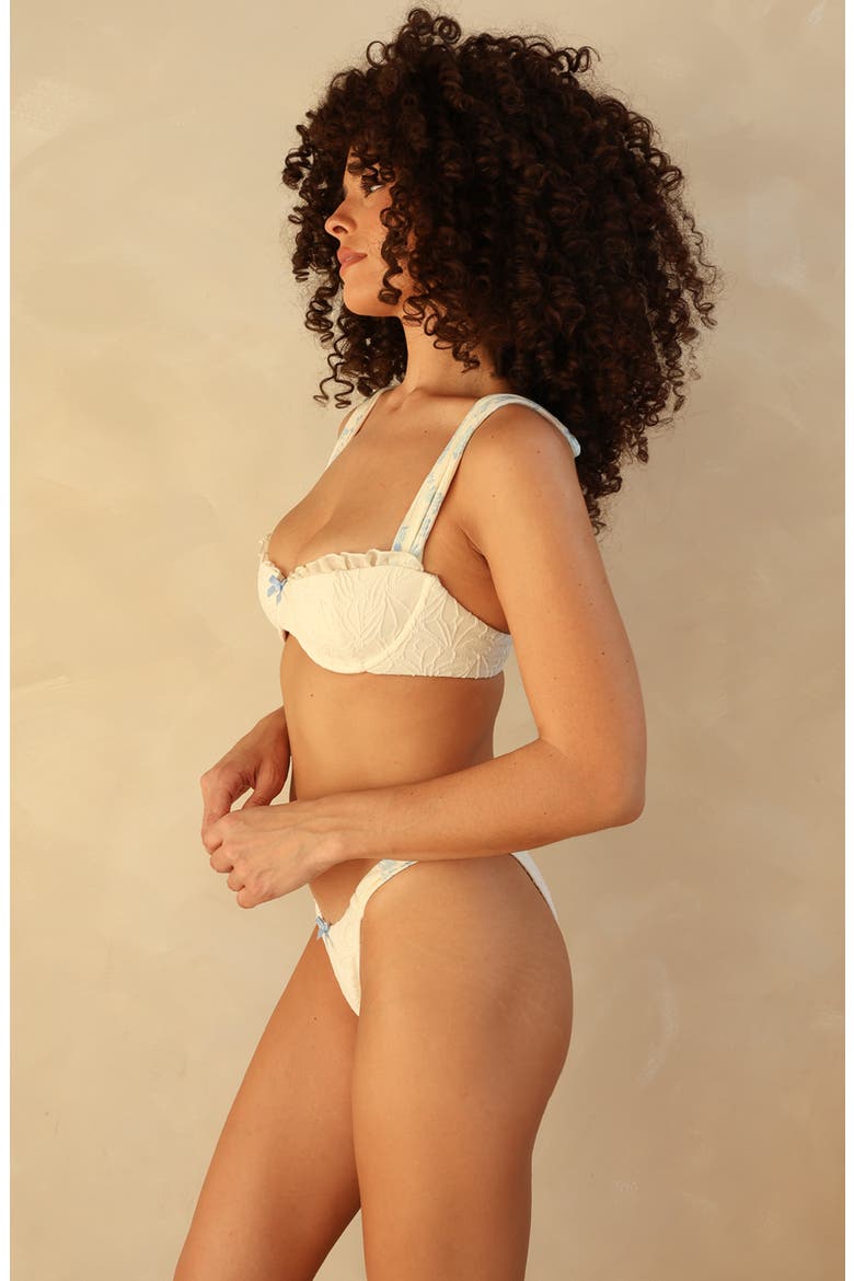 Blue Belle Underwire Bikini Top, Alternate, color, Jasmine