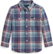 Polo Ralph Lauren Kids' Plaid Lightweight Flannel Shirt