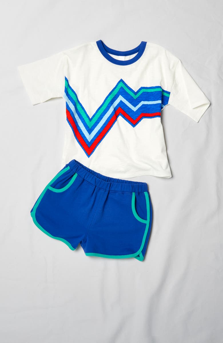 Open Edit Kids' Organic Cotton Graphic Tee, Alternate, color,