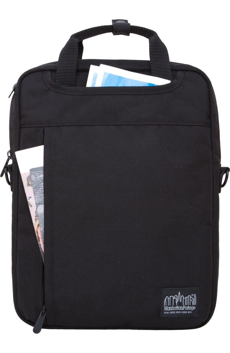 Manhattan Portage Commuter Jr Laptop Bag, Alternate, color, Black