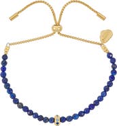 Estella Bartlett Amelia Lapis Lazuli Slide Bracelet