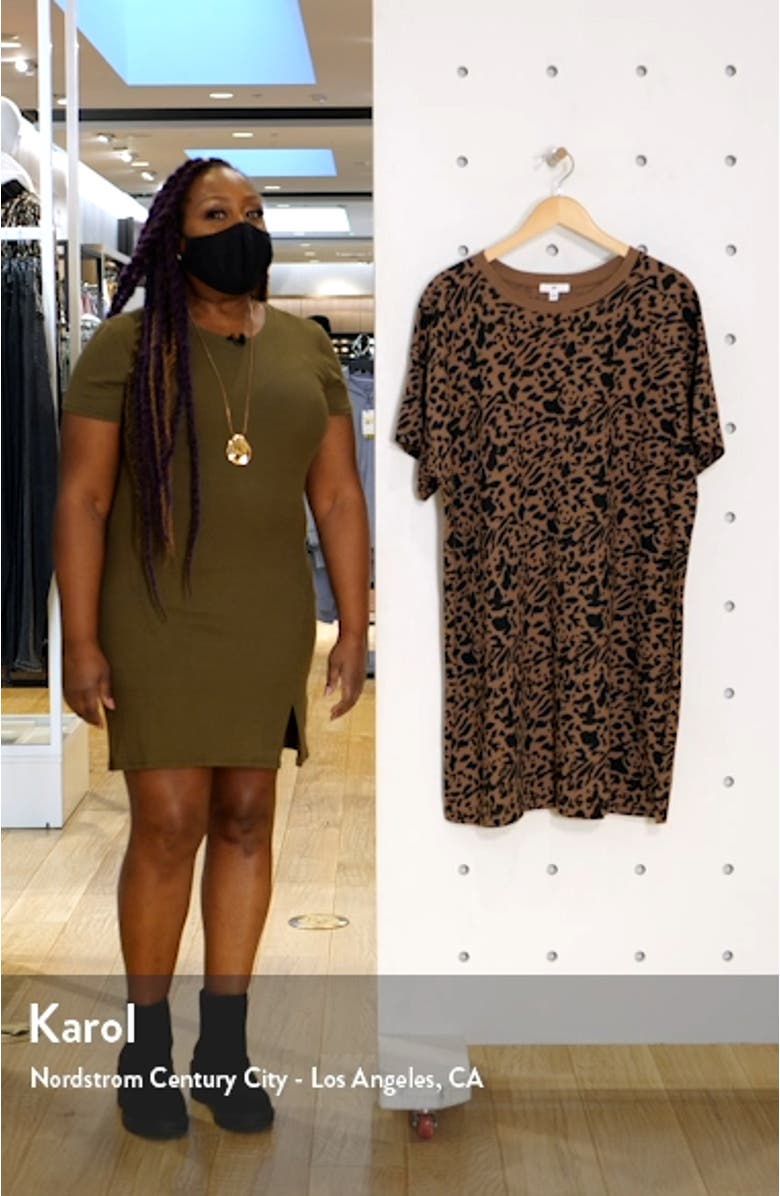 Crewneck T-Shirt Dress, sales video thumbnail