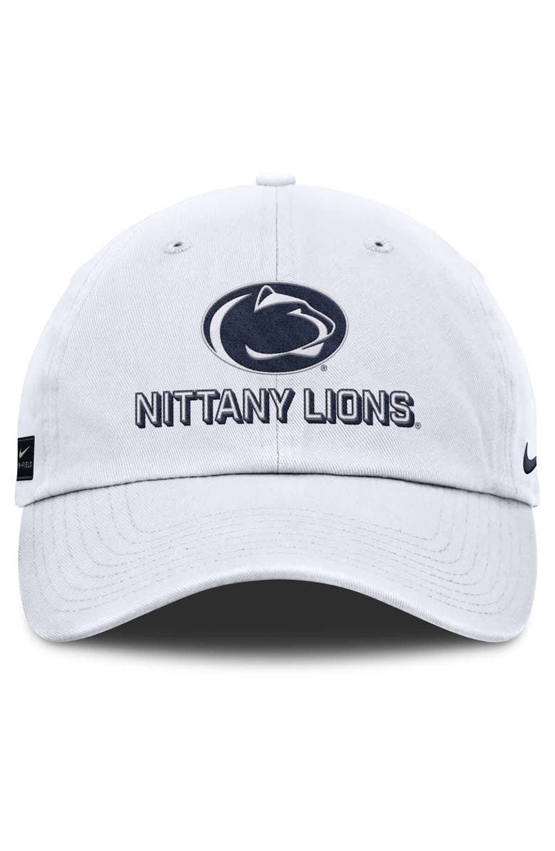 Nike Men's Nike White Penn State Nittany Lions 2025 On-Field Club Adjustable Hat, Alternate, color, White
