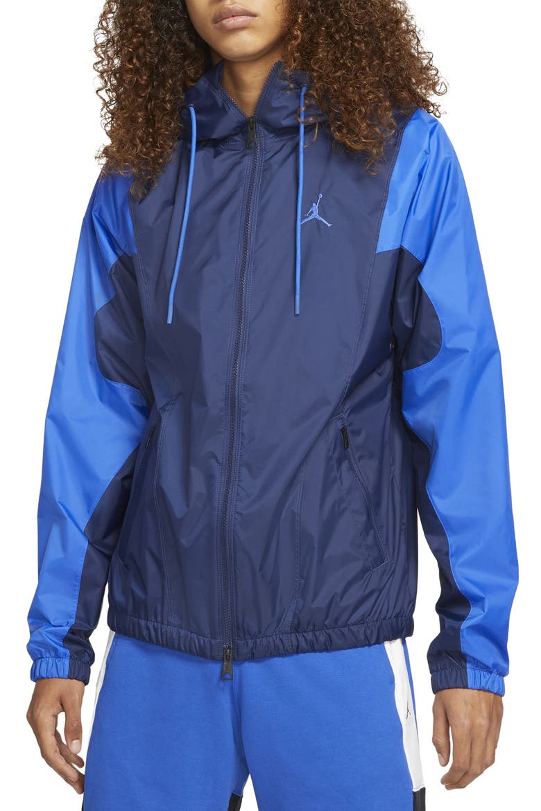 Essentials Woven Jackets, Main, color, MIDNIGHT NAVY/ ROYAL