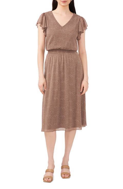 Paris Smock Waist Grommet Dress Paris Smock Waist Grommet Dress