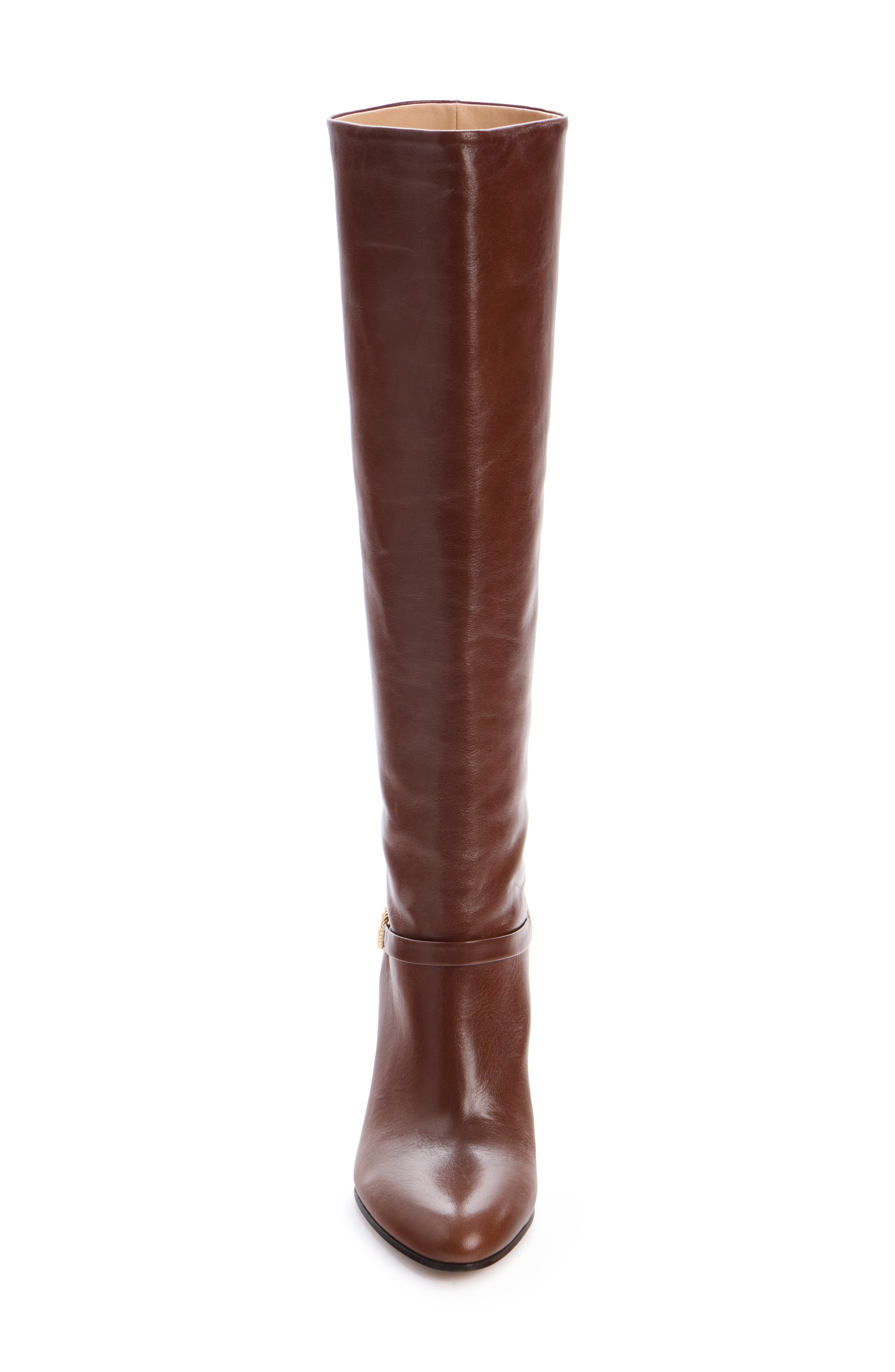 Chloé Eve Knee High Boot, Alternate, color, Sooty Brown