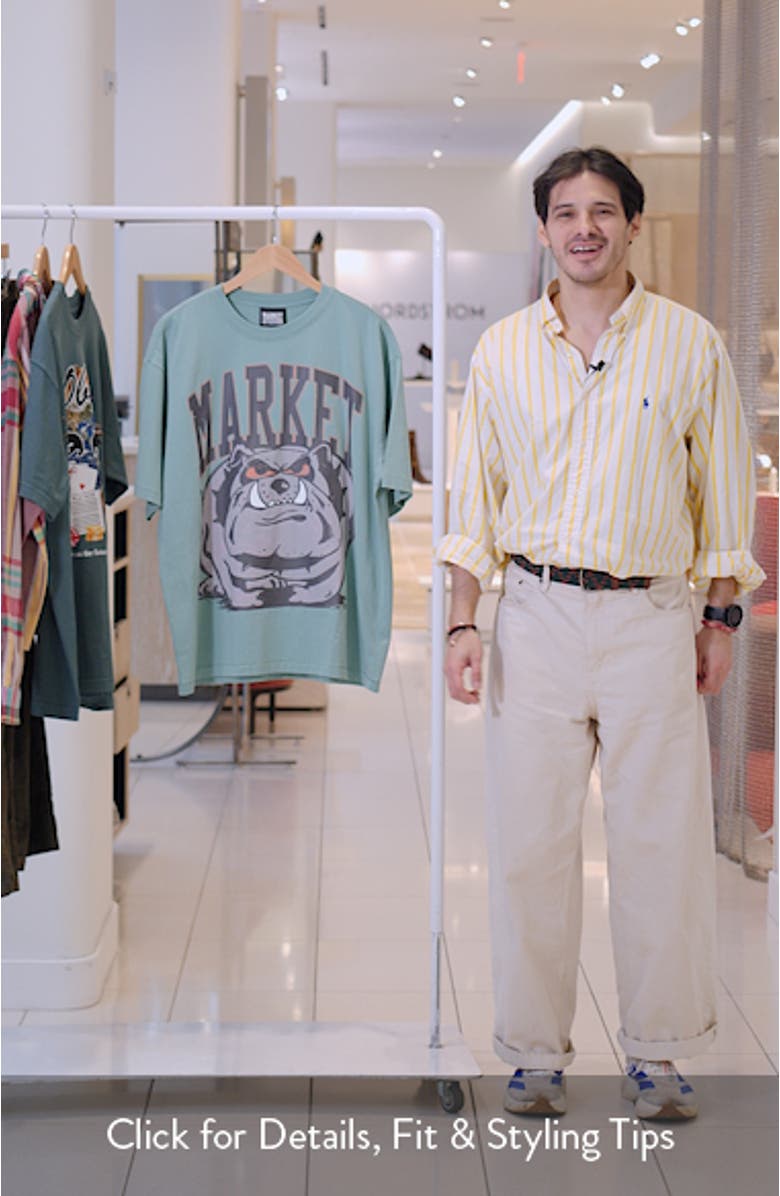 Angry Bulldog Graphic T-Shirt, sales video thumbnail