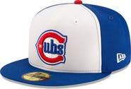 New Era Men's New Era White/Royal Chicago Cubs Alternate Authentic Collection On-Field 59FIFTY Fitted Hat
