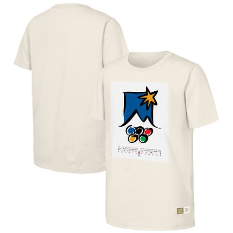 Men's  Natural 1982 Albertville Games Olympic Heritage T-Shirt