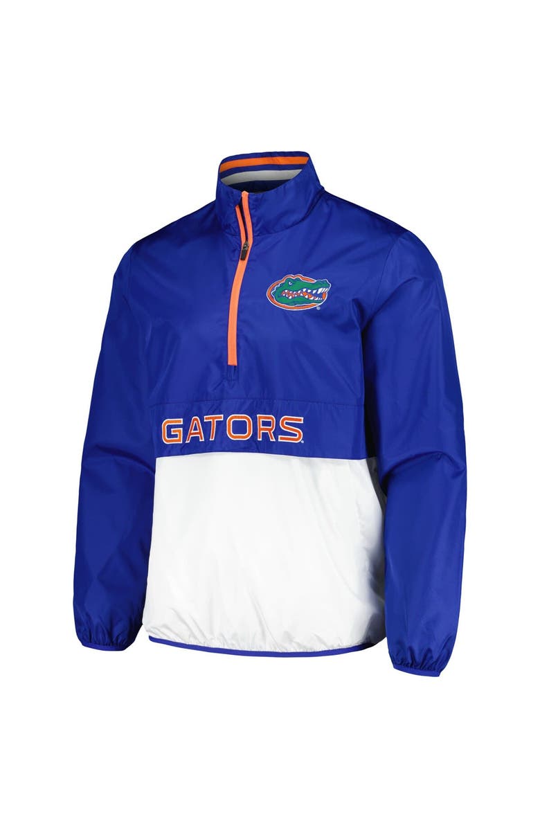 G-III SPORTS BY CARL BANKS Men's G-III Sports by Carl Banks Royal Florida Gators Cornerman Half-Zip Top, Alternate, color, 