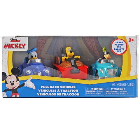 3pk Pull-back Vehicles - Donald