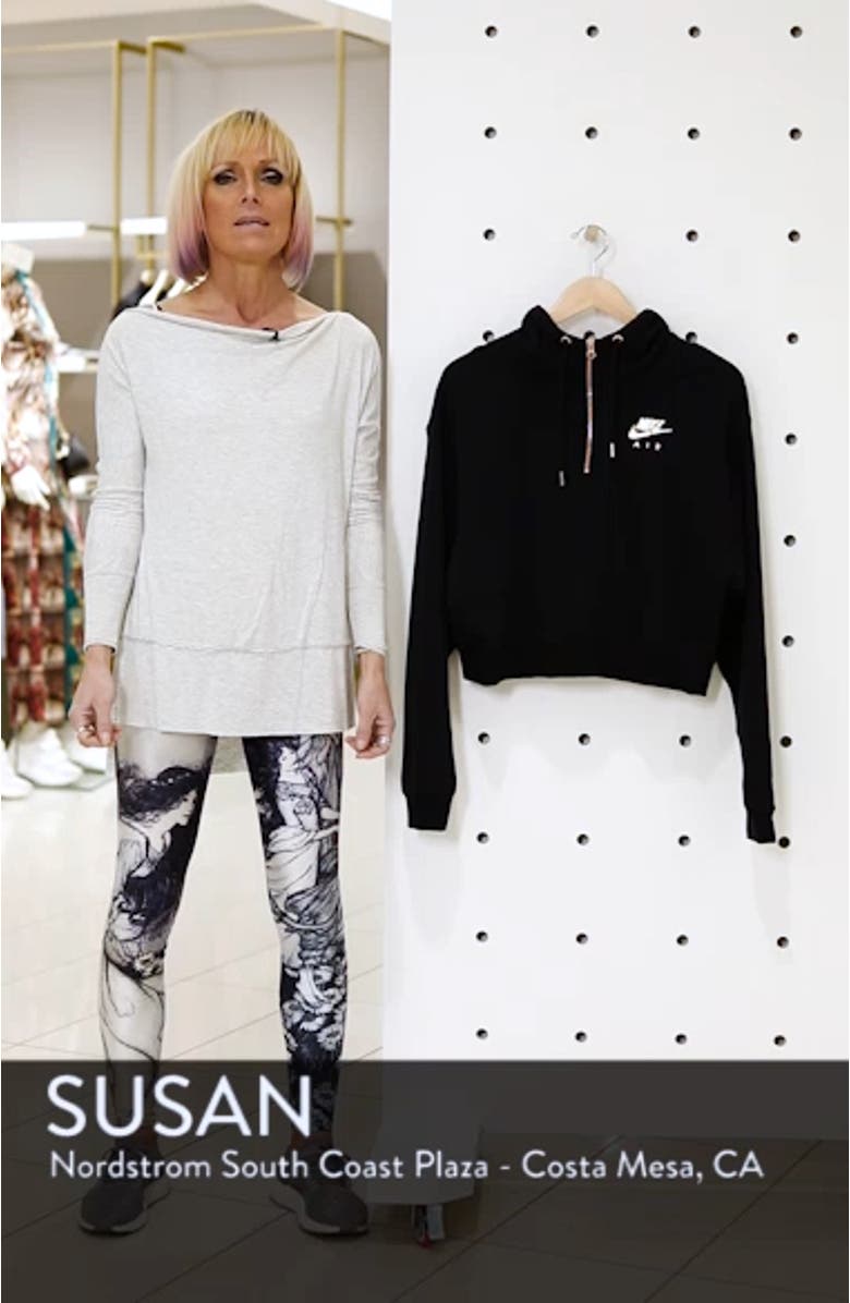 Sportswear Women's Half Zip Fleece Hoodie, sales video thumbnail