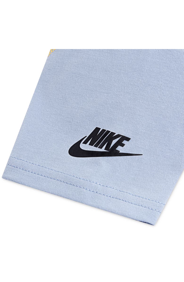 Nike Kids' Swoosh Graphic T-Shirt & Knit Cargo Shorts Set, Alternate, color, Neutral Olive