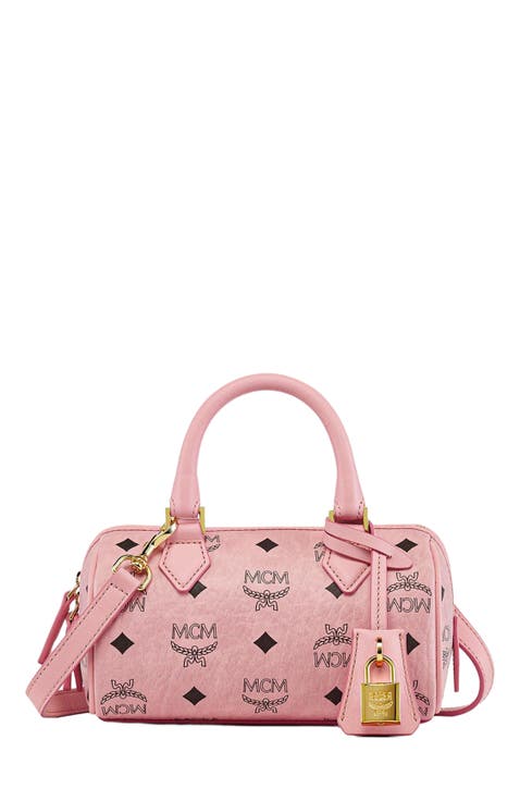 Mini Ella Boston Bag in Visetos