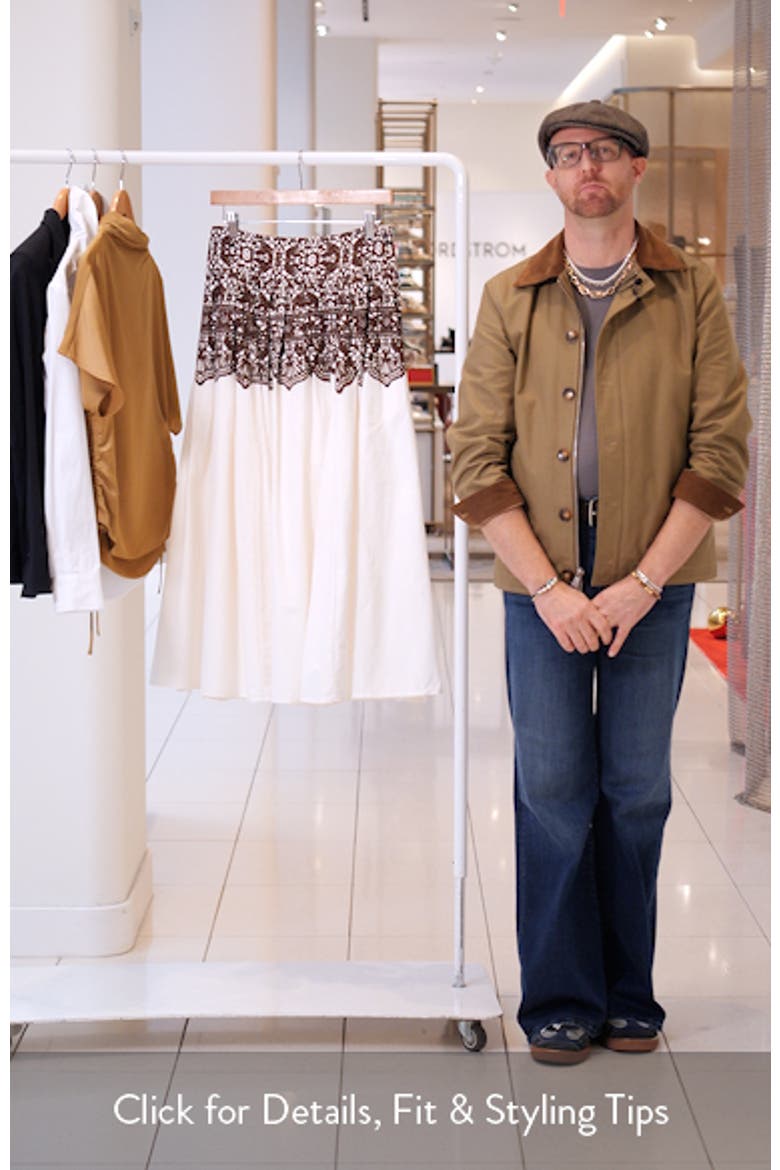 The Regency Pleated Maxi Skirt video