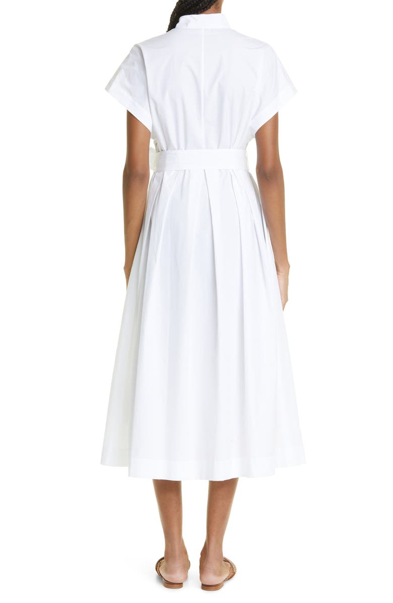 Eleventy Belted Cotton Poplin Shirtdress, Alternate, color, 