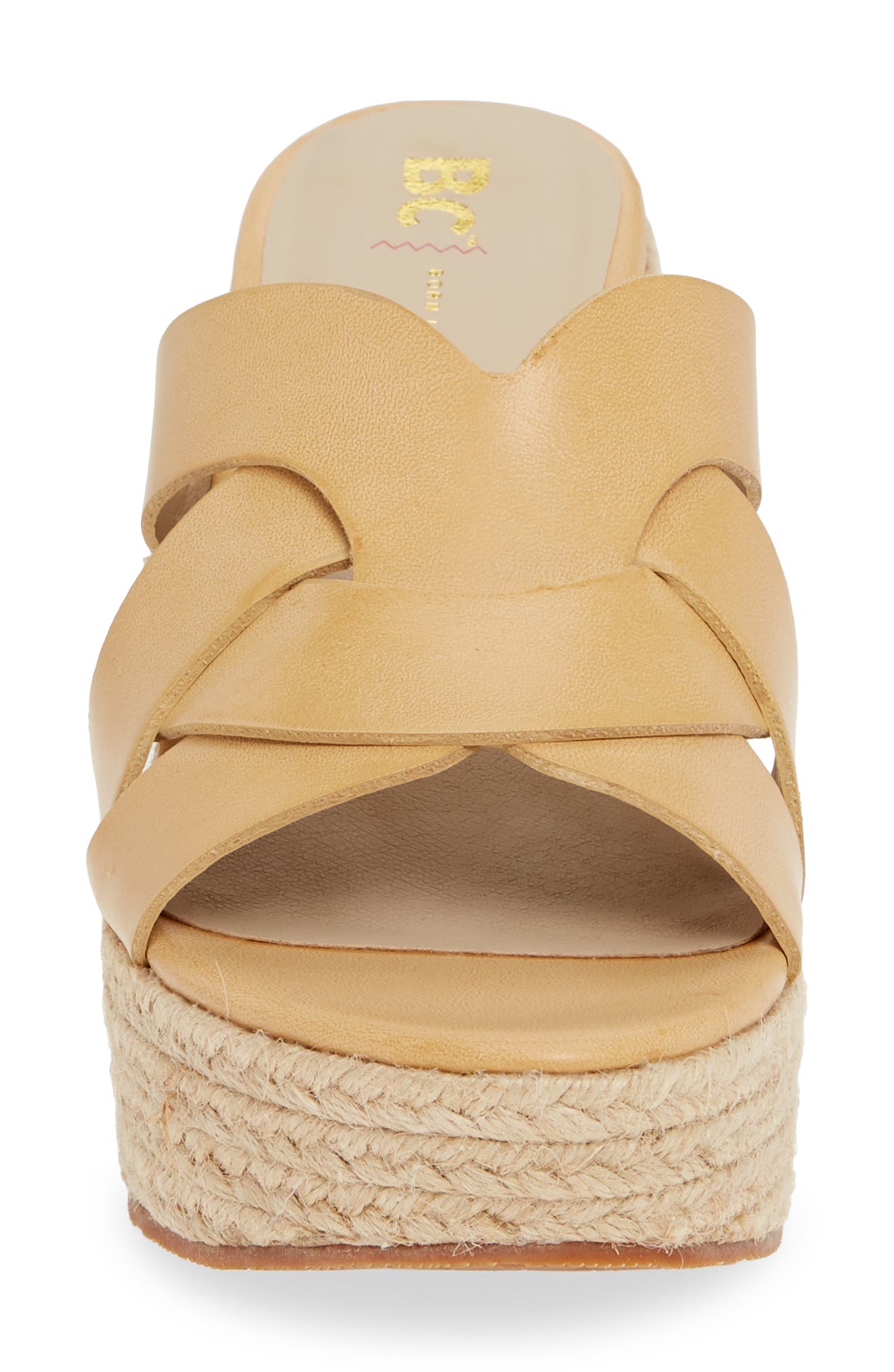 BC Footwear Eden Vegan Espadrille Wedge, Alternate, color, 