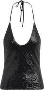 Favorite Daughter The Worth It Sequin Halter Top