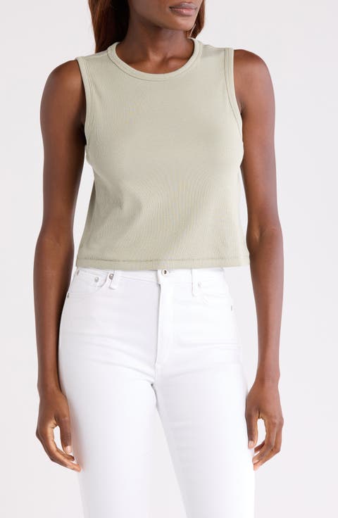 Essie Rib Crop Tank