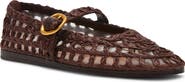 Steve Madden Melody Raffia Mary Jane Flat
