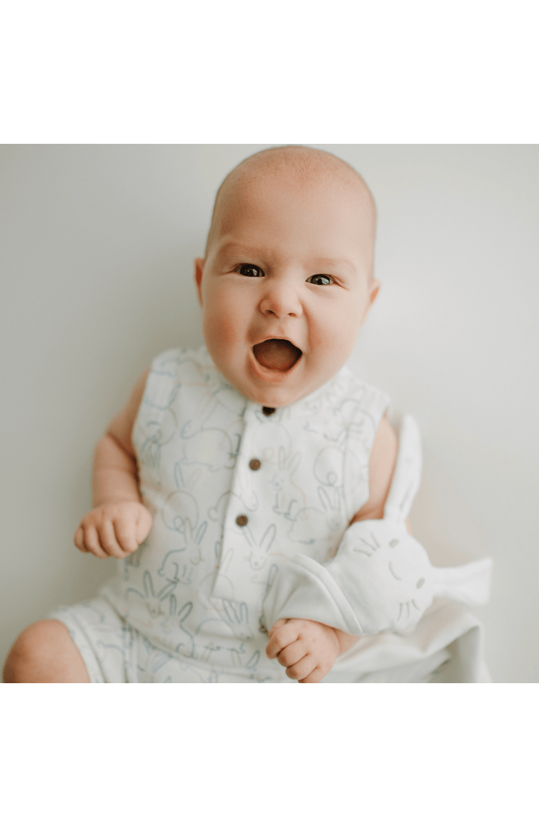 Finn + Emma Organic Cotton Lovie, Alternate, color, Billie The Bunny