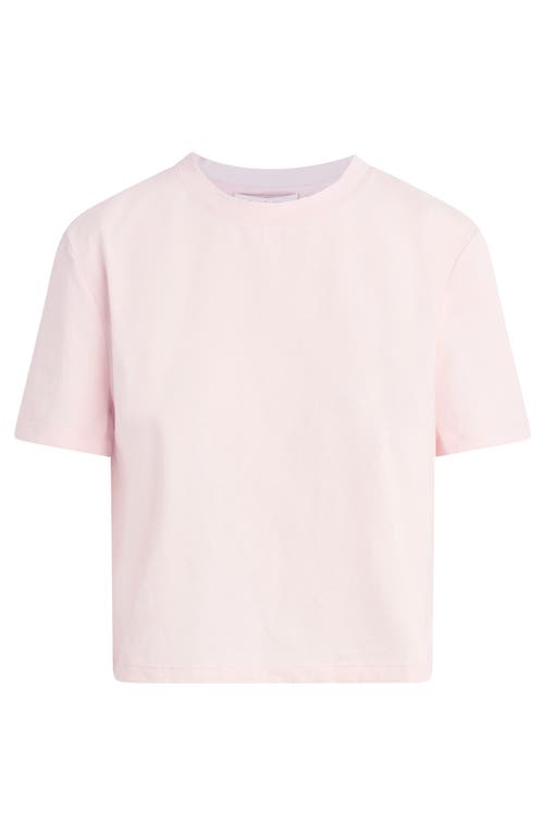 Favorite Daughter The Favorite Organic Cotton T-shirt In Pale Pink
