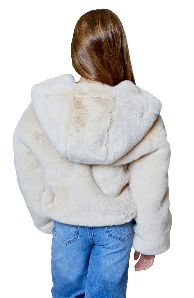 Design History Kids' Faux Fur Jacket (Big Kid0, Alternate, color, Tan