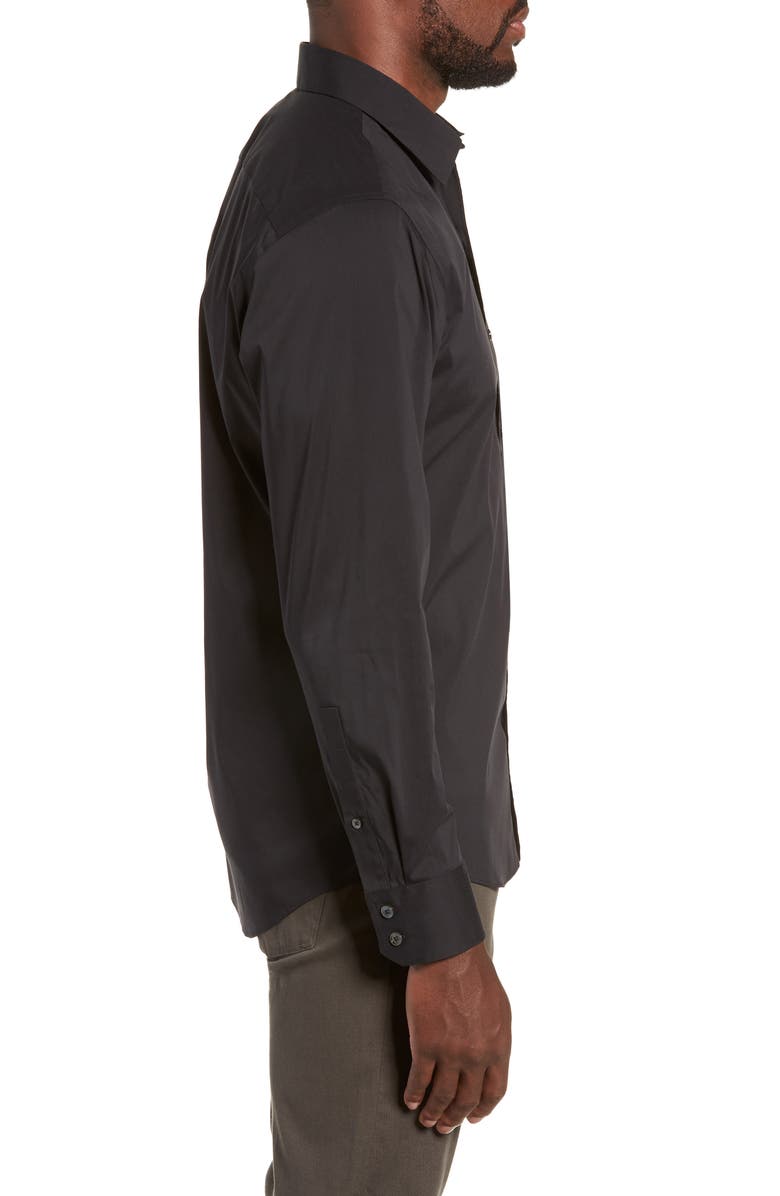 Zachary Prell Mulberry Regular Fit Shirt, Alternate, color,