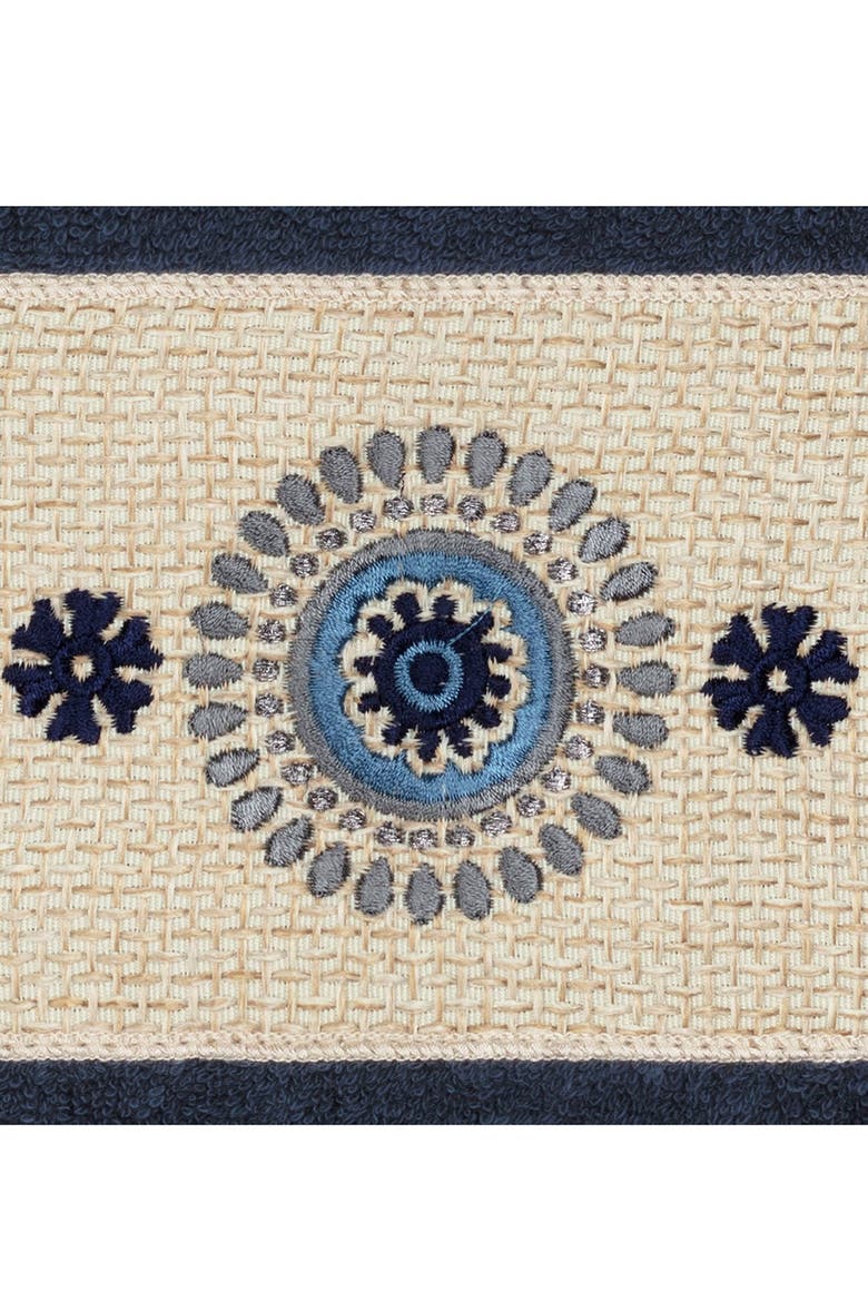 Isabell 3-Piece Embellished Towel - Midnight Blue, Alternate, color, MIDNIGHT BLUE