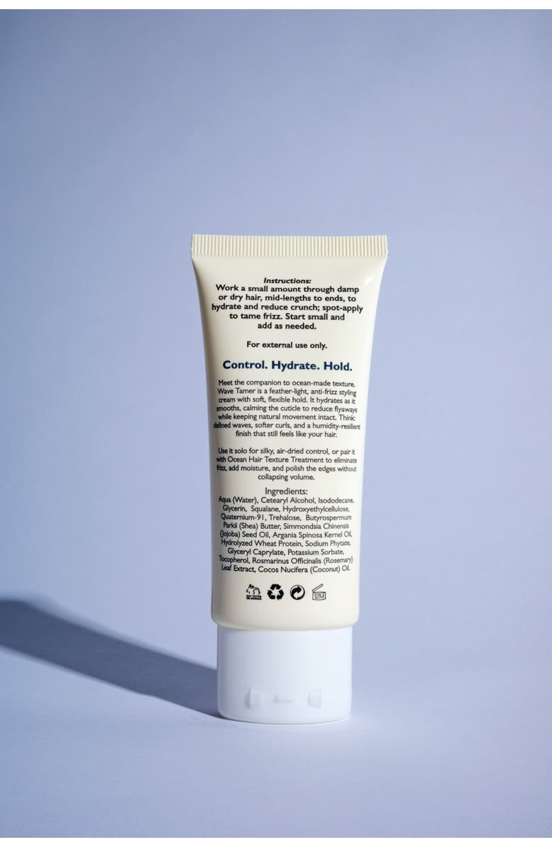 Montauk Hair Co Wave Tamer Anti-Frizz Styling Cream, Alternate, color, NO COLOR