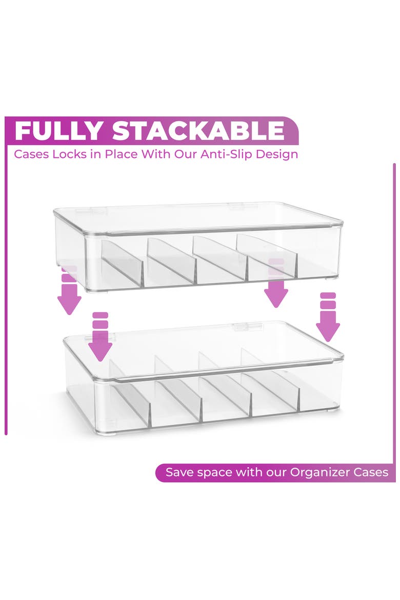 SORBUS 2-Pack Segmented Storage Bins | Nordstromrack