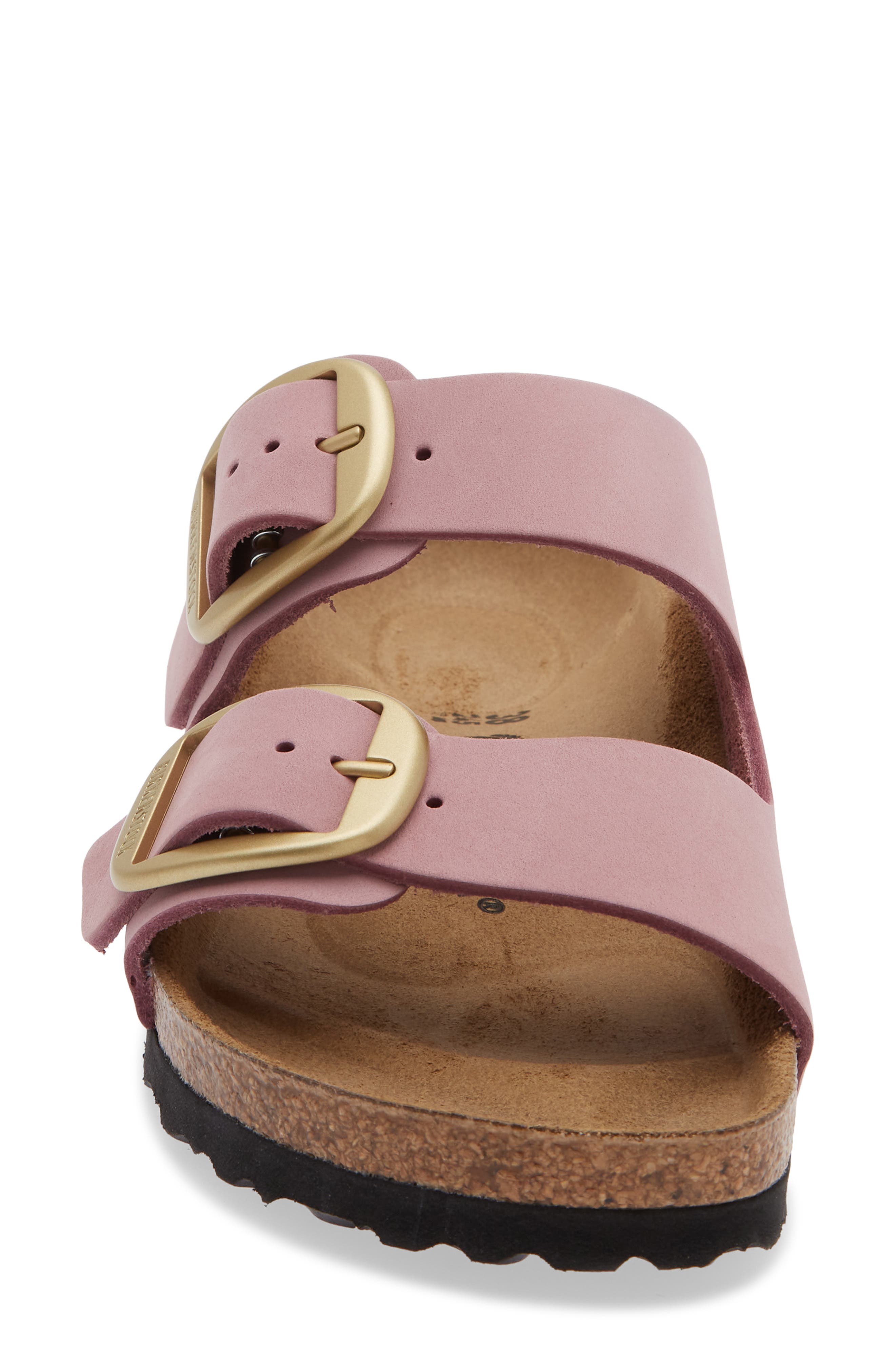 Arizona Big Buckle Slide Sandal, Alternate, color, ORCHID