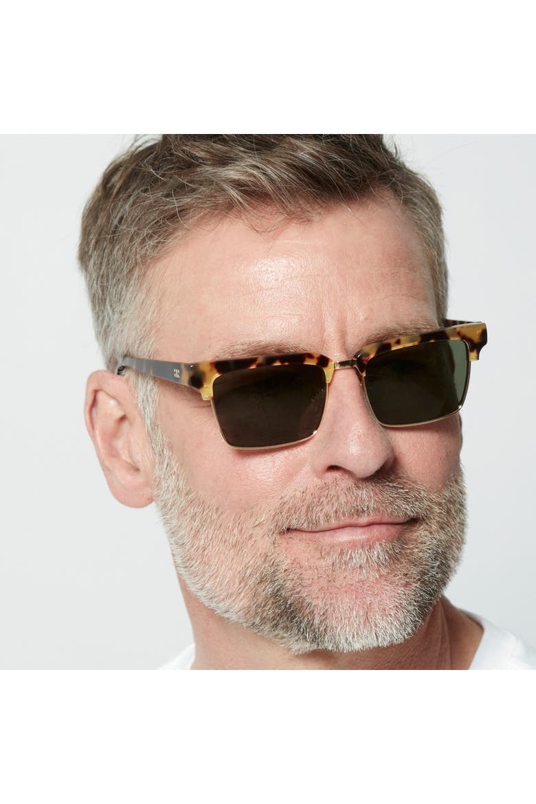 Paris Sunglasses, Alternate, color, Creme / Gold