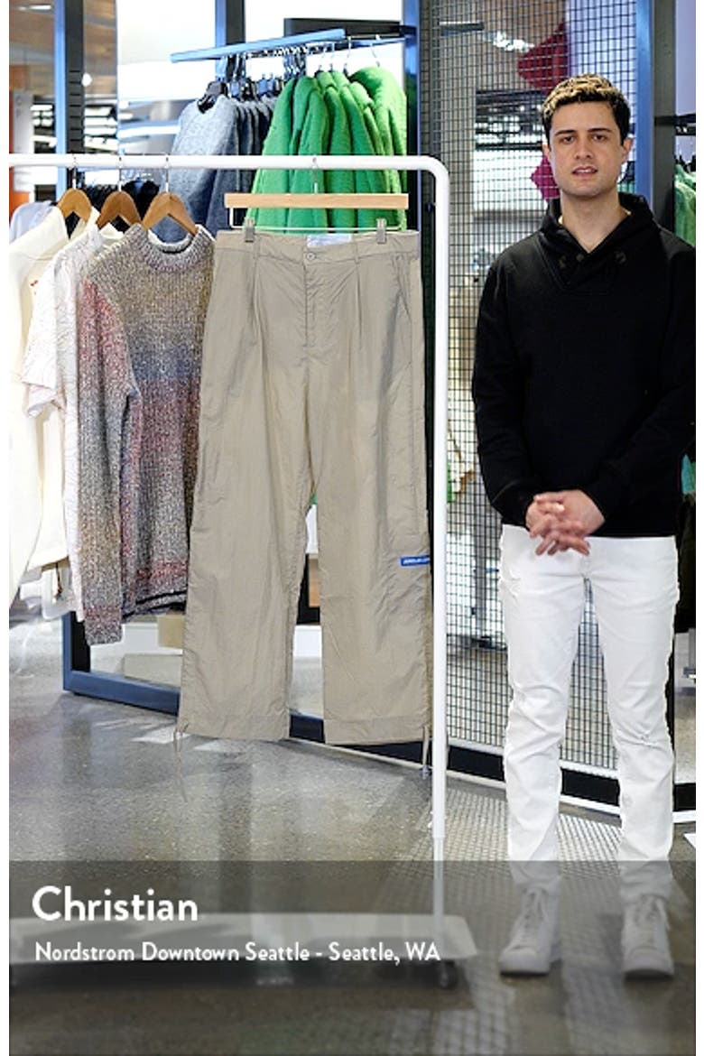 Pleated Nylon Pants video