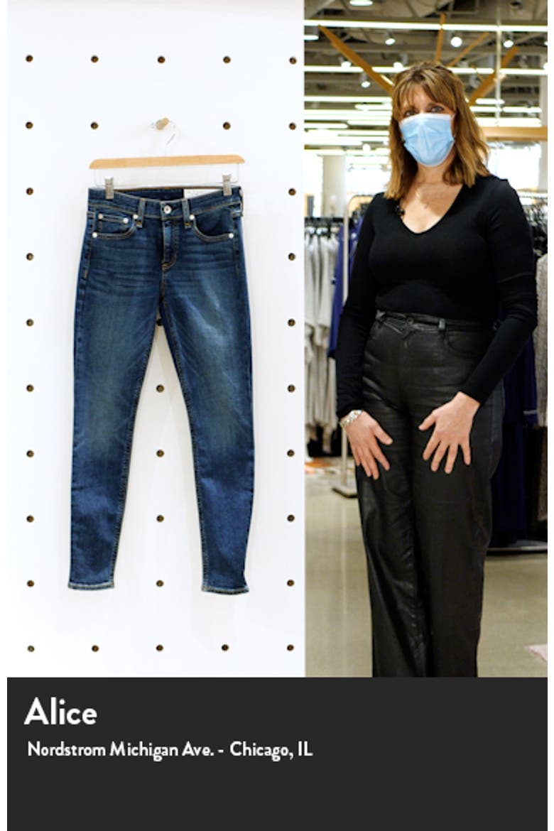 Cate High Waist Crop Skinny Jeans video