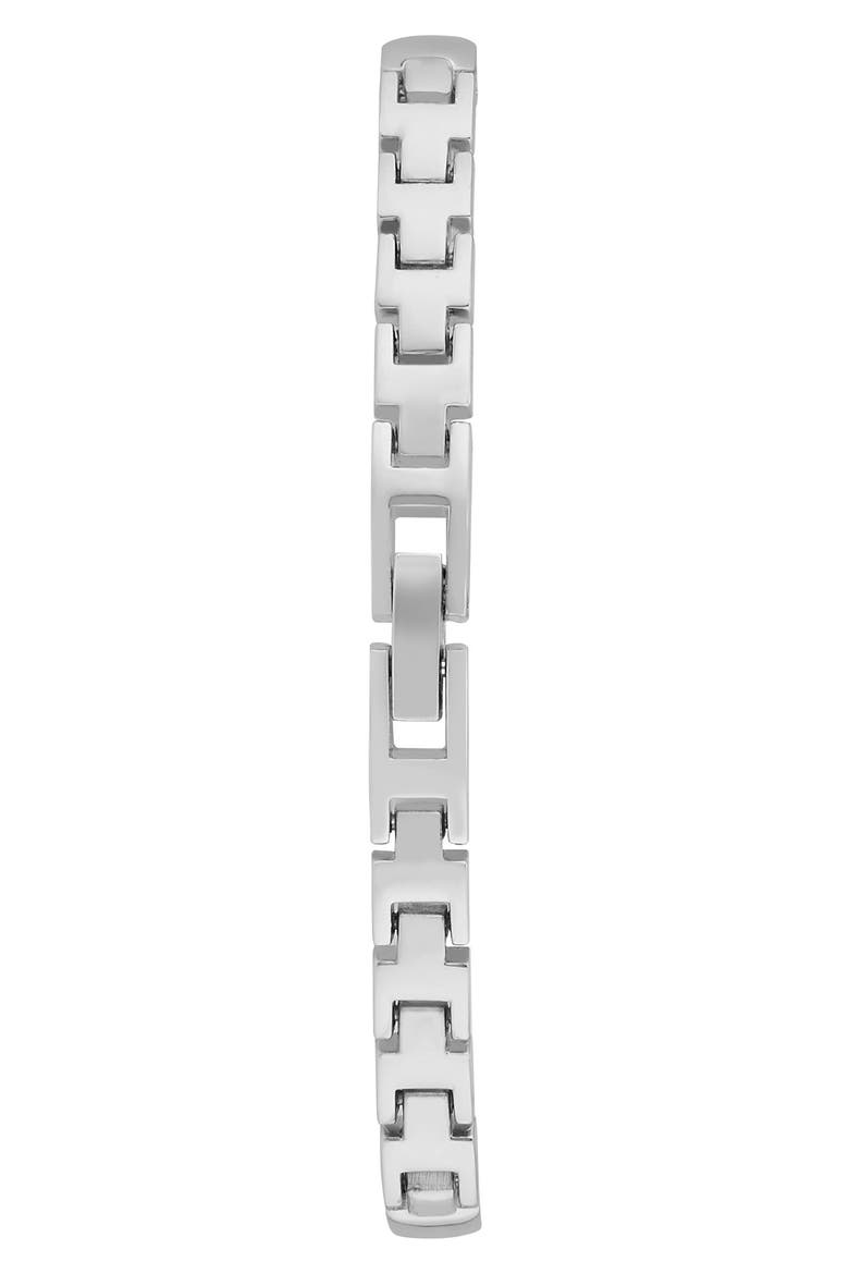 Crystal Dial Bracelet Watch, 32mm, Alternate, color, SILVER