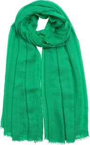 Echo Essential Modal-Silk Blend Crinkle Wrap
