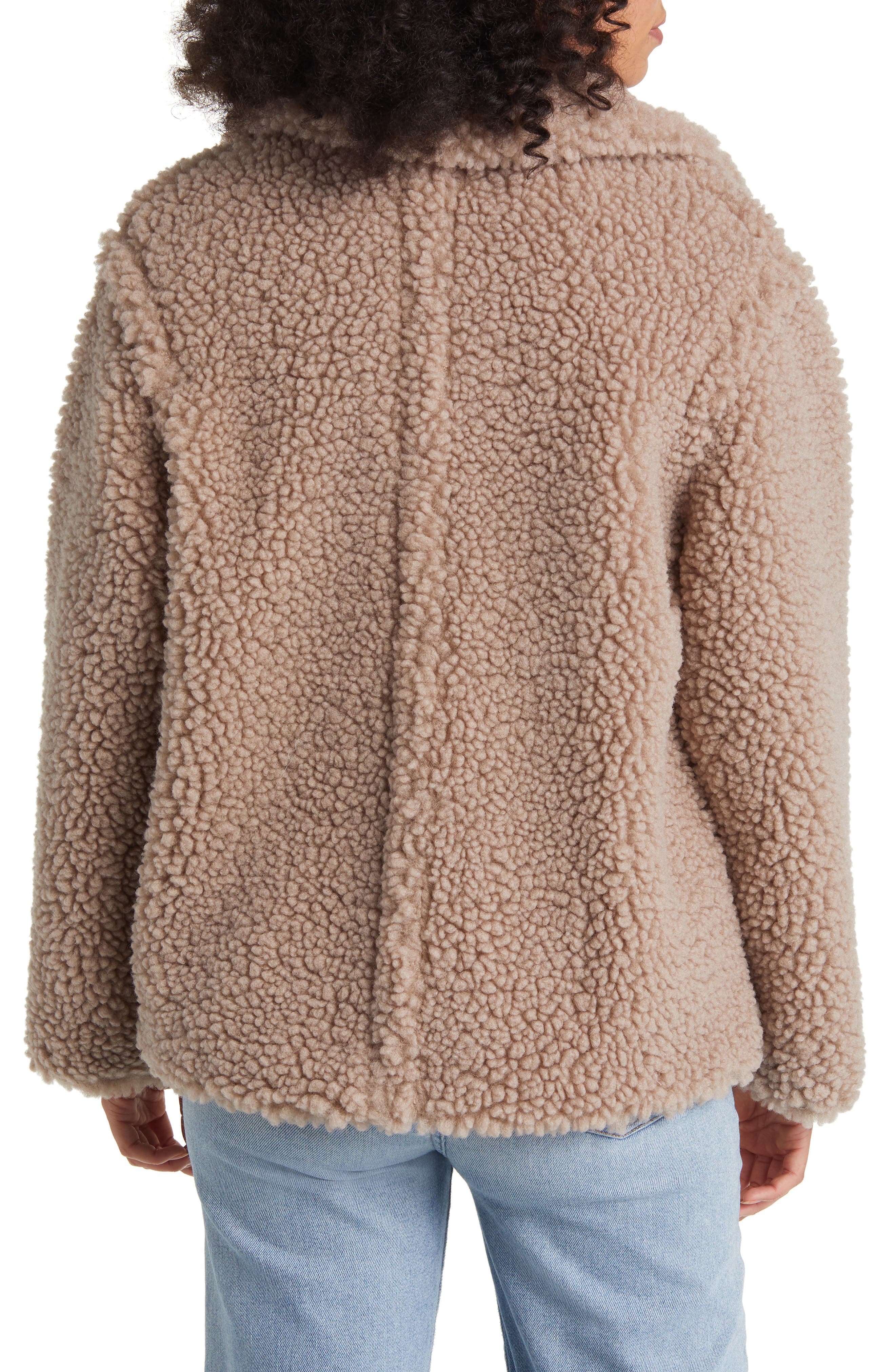 Gertrude Teddy Faux Shearling Coat - image 4