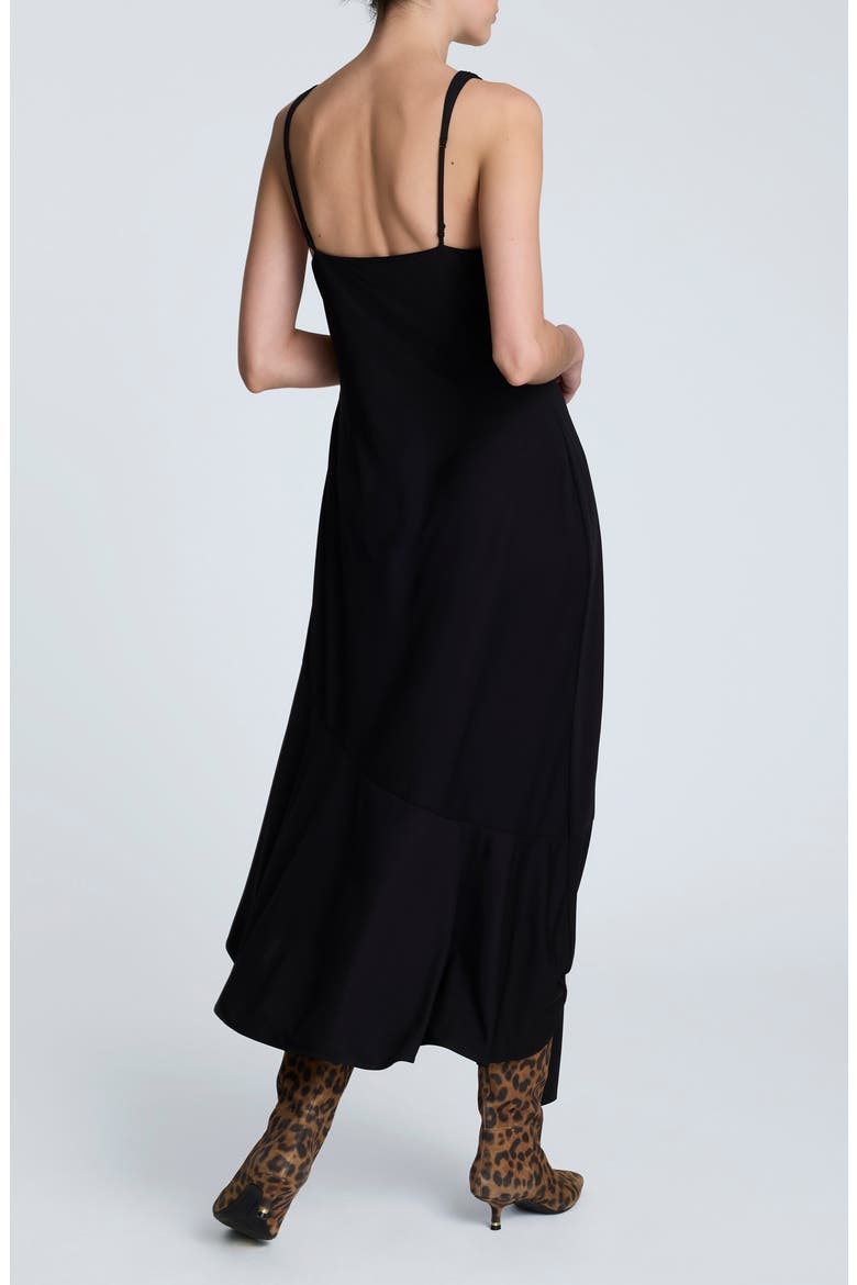 Cowl Neck Sleeveless Dress, Alternate, color, BLACK