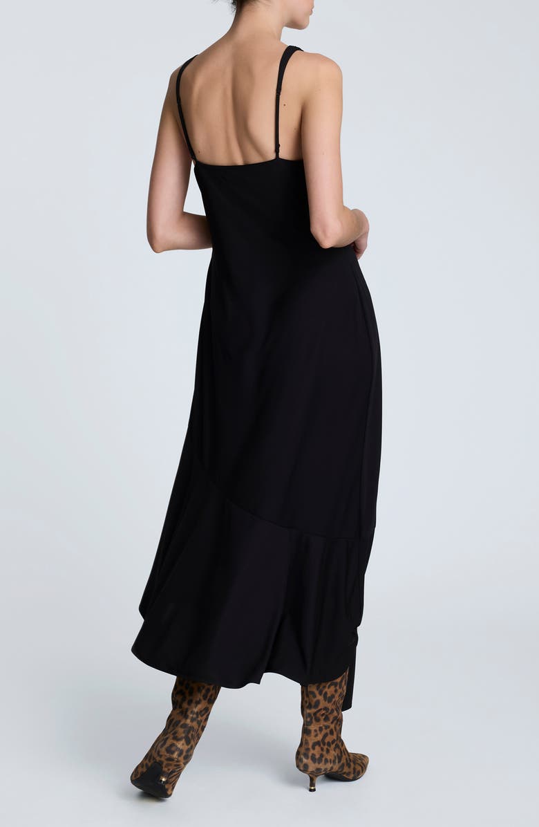 Kenneth Cole Cowl Neck Sleeveless Dress, Alternate, color, Black