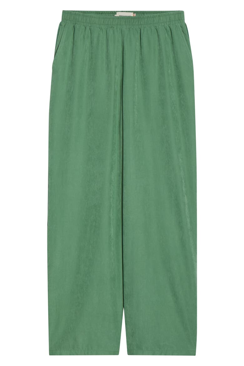 Brushed Wide Leg Pants, Alternate, color, MINT