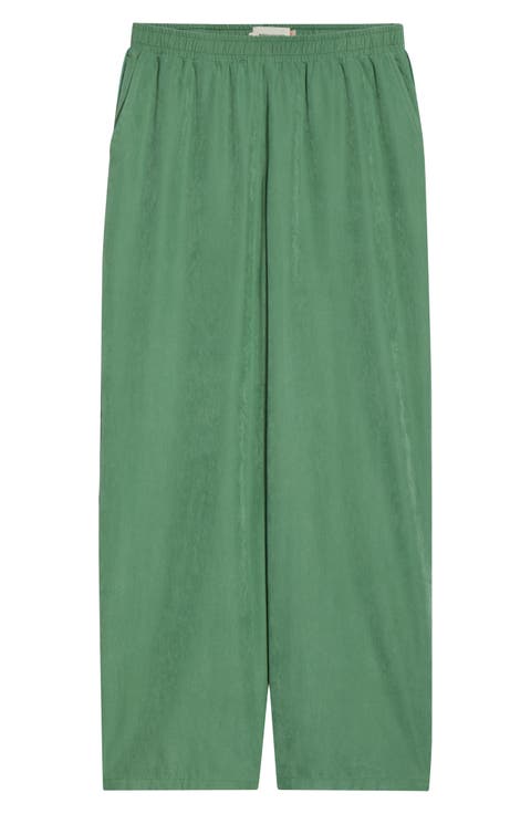Brushed Wide Leg Pants