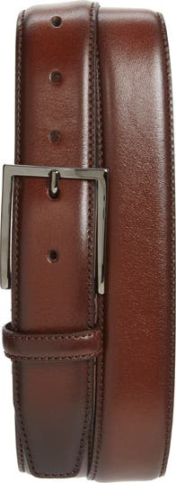 Marco Burnished Leather Belt