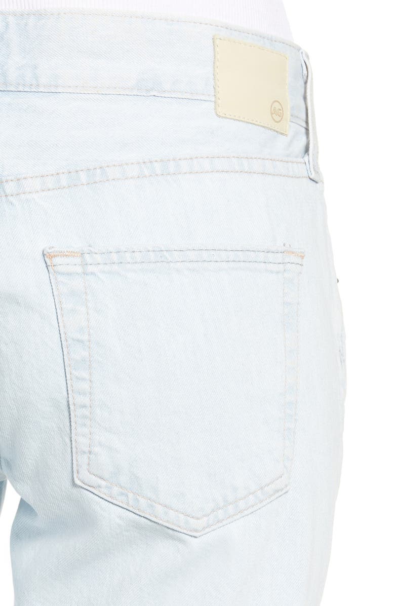 AG The Ex-Boyfriend Ripped Crop Slim Jeans, Alternate, color, 