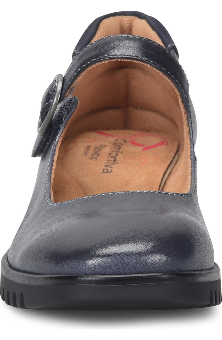 Comfortiva Debbie Mary Jane Wedge, Alternate, color, Sky Navy